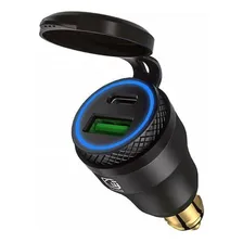 Adaptador Carregador Usb Duplo Para Motos Bmw Hella Cor Preto Foto  mini 1