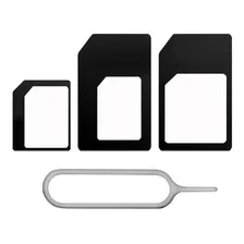 Adaptador Chip Nano Micro Sim Kit 4 Em 1 Foto mini 2
