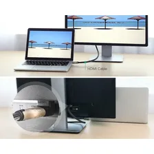 Adaptador Conector Hdmi Macho X Fêmea 90 Graus Foto mini 3