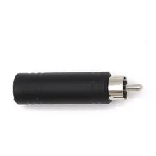 Adaptador Conector Plug Rca Macho Para P10 Femea Foto mini 2