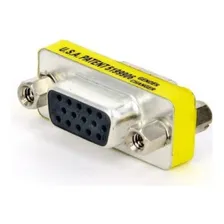 Adaptador Conector Vga Femea X Femea Permite Emenda De Cabos Foto mini 1