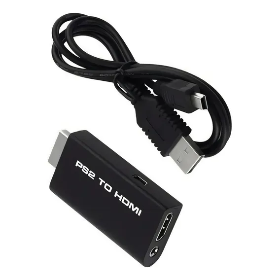 Adaptador Conversor Ps2 Audio VĂdeo Av Para Cabo Hdmi Ps2 Foto 1