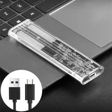Adaptador Conversor Ssd M.2 Ngff/sata Para Usb 3.1 Com Case Foto mini  2