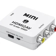 Adaptador Converte Entrada Hdmi Em Saida Av Rca Tv De Tubo Foto mini 2