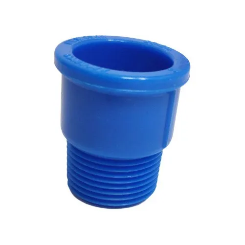 Adaptador Curto Dn25x3/4 Soid/rosca Irrig Amanco 10 Unidades Cor Azul Foto 1