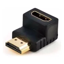 Adaptador Curva Hdmi L 90 Graus Macho X Femea Tv Parede Foto mini  2