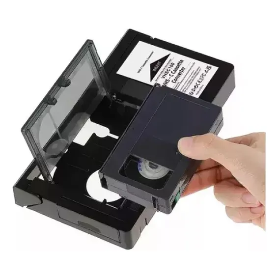 Adaptador de cassete VHS-c para câmeras de vĂdeo VHS-c Vhs Jvc R Foto 1