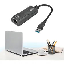Adaptador De Internet Rj45 Para Usb 3.0 - Conectividade Foto  mini 1