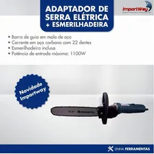 Adaptador De Serra Elétrica Esmerilhadeira Moto Serra 110v Foto mini 4