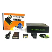 Adaptador De Vídeo Multi Display Uga Usb 2.0 X Vga Dvi Hdmi Foto mini  3
