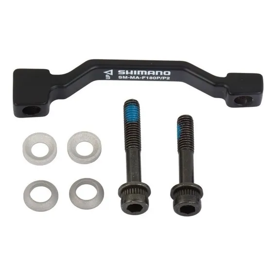 Adaptador Disco Freio 180mm Para Bike Shimano Sm-ma-f180p/p2 Foto 1