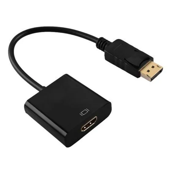 Adaptador Display Port Macho X Hdmi Fêmea 80.286 Golden Foto 1