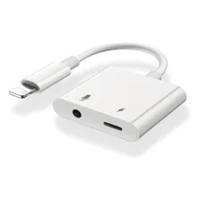 Adaptador Duplo Lightning P2 Fone Carregador Para iPhone Foto mini 1
