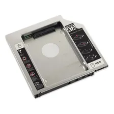 Adaptador Dvd P/ Hd Ou Ssd Sata Notebook Drive Caddy 12,7mm Foto  mini 1