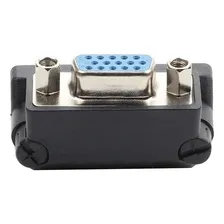 Adaptador Dvi-i 24+5 X Vga 90º Graus Tipo L Monitor Projetor Foto mini 4