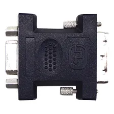 Adaptador Dvi Macho X Vga Db15 Fêmea Tblack Preto Foto mini 2