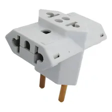 Adaptador Elétrico T Tomada Benjamin Pino T 10a Foto mini 1