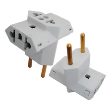 Adaptador Elétrico T Tomada Benjamin Pino T 10a Foto mini 2