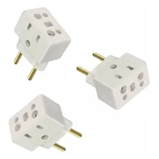 Adaptador Elétrico Tomada Bob Esponja Kit 200 Peças Quadrado 110v/220v Foto mini 2