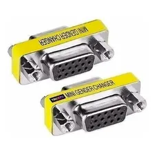 Adaptador Emenda Vga Femea X Femea Para Cabos Vga E Rgb Foto mini  2