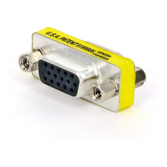 Adaptador Emenda Vga Femea X Femea Para Cabos Vga E Rgb Foto 1