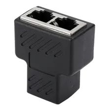Adaptador Extensor Emenda Duplicador Para Cabo De Rede Rj45 Foto mini 4