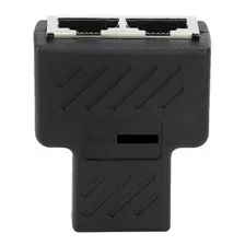 Adaptador Extensor Emenda Duplicador Para Cabo De Rede Rj45 Foto mini  3