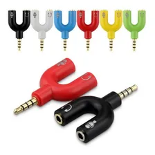 Adaptador Fone Headset Headphone Pc Compatível Controle Ps4 Foto  mini 1