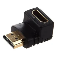 Adaptador Hdmi 90 Graus Em L Macho X Fêmea 1.4 P/ Tv Parede Foto  mini 1
