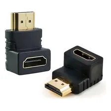 Adaptador Hdmi 90 Graus Em L Macho X Fêmea 1.4 P/ Tv Parede Foto mini 4