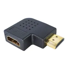 Adaptador Hdmi 90 Graus Esquerda Macho Fêmea - Tv Full Hd 4k Foto mini 3
