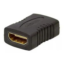 Adaptador Hdmi Femea X Femea Emenda Extensor Conector Cabo Foto  mini 1