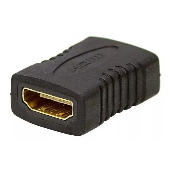 Adaptador Hdmi Femea X Femea Emenda Extensor Conector Cabo Foto 1