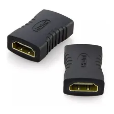 Adaptador Hdmi Femea X Femea Emenda Extensor Conector Cabo Foto mini  2