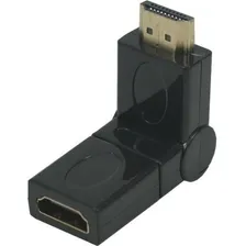 Adaptador Hdmi Macho X Hdmi Fêmea 180º Graus Foto  mini 1