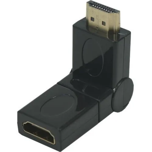 Adaptador Hdmi Macho X Hdmi Fêmea 180º Graus Foto 1