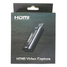 Adaptador Hdmi P/ Usb 2.0 Placa Captura Vídeo Áudio 1080p Foto mini 3