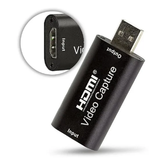 Adaptador Hdmi Usb 2.0 Placa Captura Vídeo Áudio 1080p Foto 1