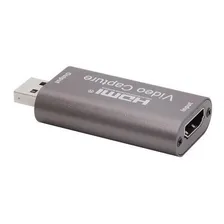 Adaptador Hdmi Usb 2.0 Placa Captura Vídeo Áudio 1080p Foto mini 2