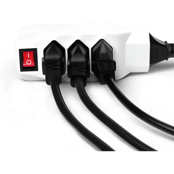 Adaptador L Com Interruptor Bivolt 4 Saídas Wi246 Multilaser Foto 1