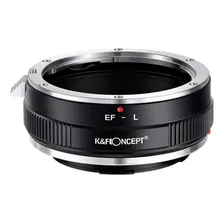 Adaptador Lente Ef, Ef-s Para Leica L ( Foco Manual) Foto mini 1