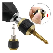 Adaptador Mandril C/engate Rápido P/ Parafusadeira Furadeira Foto mini 4