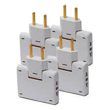Adaptador Mercozilla Benjamin Triplo 4 Unidades 3 Saídas Foto  mini 1
