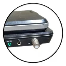 Adaptador Metal Antena Coaxial Europeu Macho Tv Foto mini 3