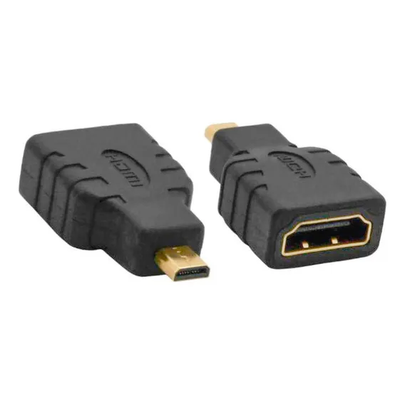 Adaptador Micro Hdmi Macho X Hdmi Fêmea Foto 1