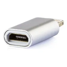 Adaptador Micro Usb Para iPhone - Prata Foto mini 2
