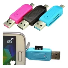 Adaptador Micro Usb V8 Usb Cartão Sd Micro Sd Otg Le-5555 Foto mini 4