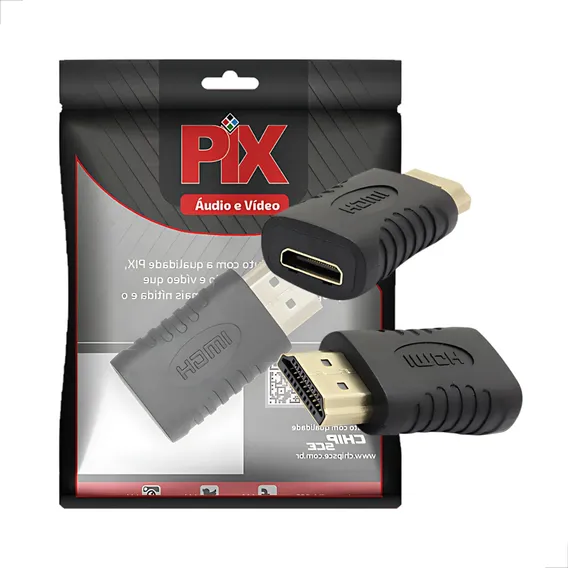 Adaptador Mini Hdmi F X Hdmi M - 003-8506 Pix Foto 1