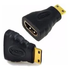 Adaptador Mini Hdmi Macho X Hdmi Fêmea Foto  mini 1