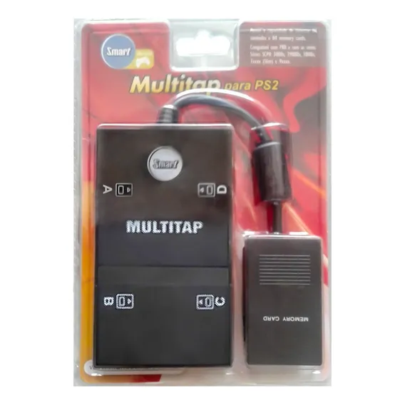 Adaptador Multitap Para 4 Player Ps2 Playstation 2 Foto 1